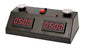 The Chess Store ZMF-II Digital Chess Clock - Red LED Display / Black Case - Chess Clock - Board Game - 2 Players - Adult