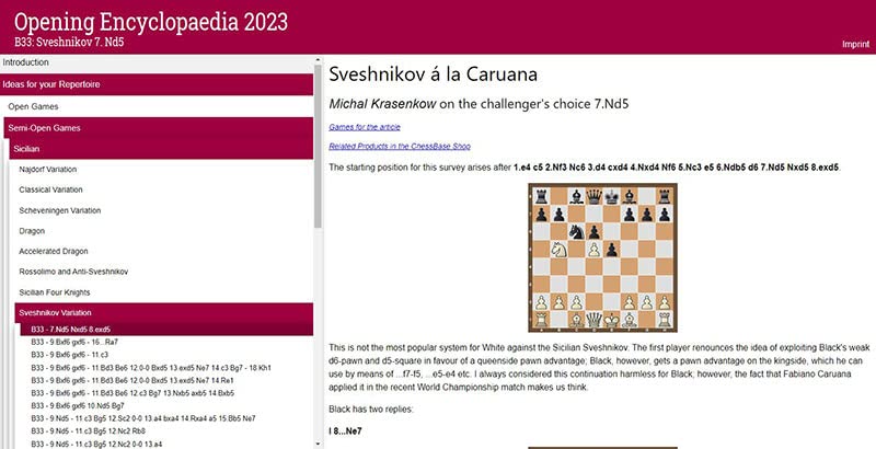 opening encyclopedia 2023 and Chess Success II Chess Database and Software DVD