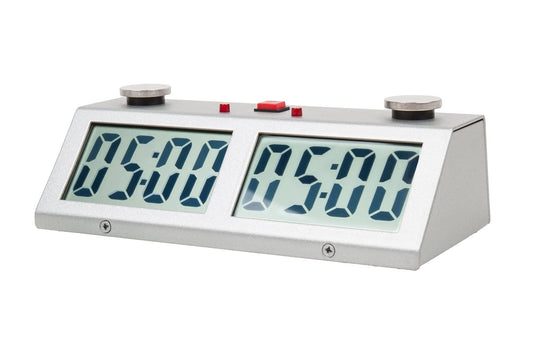 ZMF-Pro Professional Tournament Chess Game Clock Silver