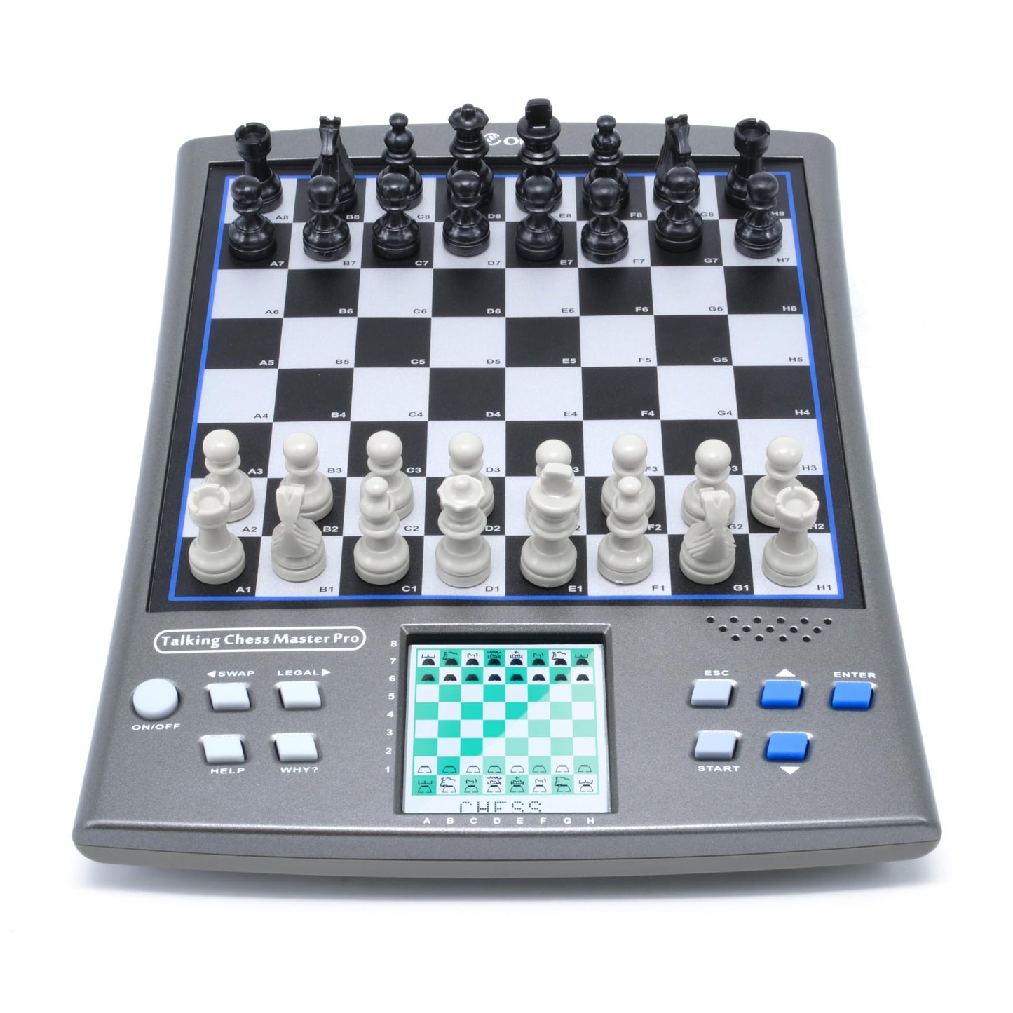 iCore Electronic Chess Set, Talking Computer Chess Board, 100 Preset Exercises, 5 Levels, 40 Famous Electronic Chess Games for Kids & Adults