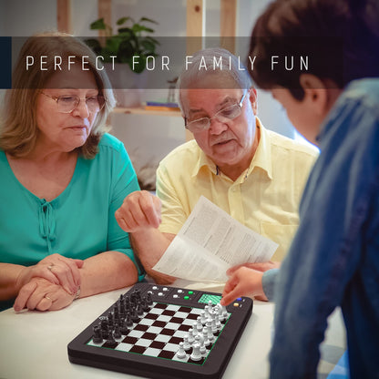 TOP 1 CHESS Board Electronic Chess Games, Talking Coach Electronic Chess Board with Multi-Level Skills, Best Electronic Chess Set for Players of All Levels Ages Kids and Adults