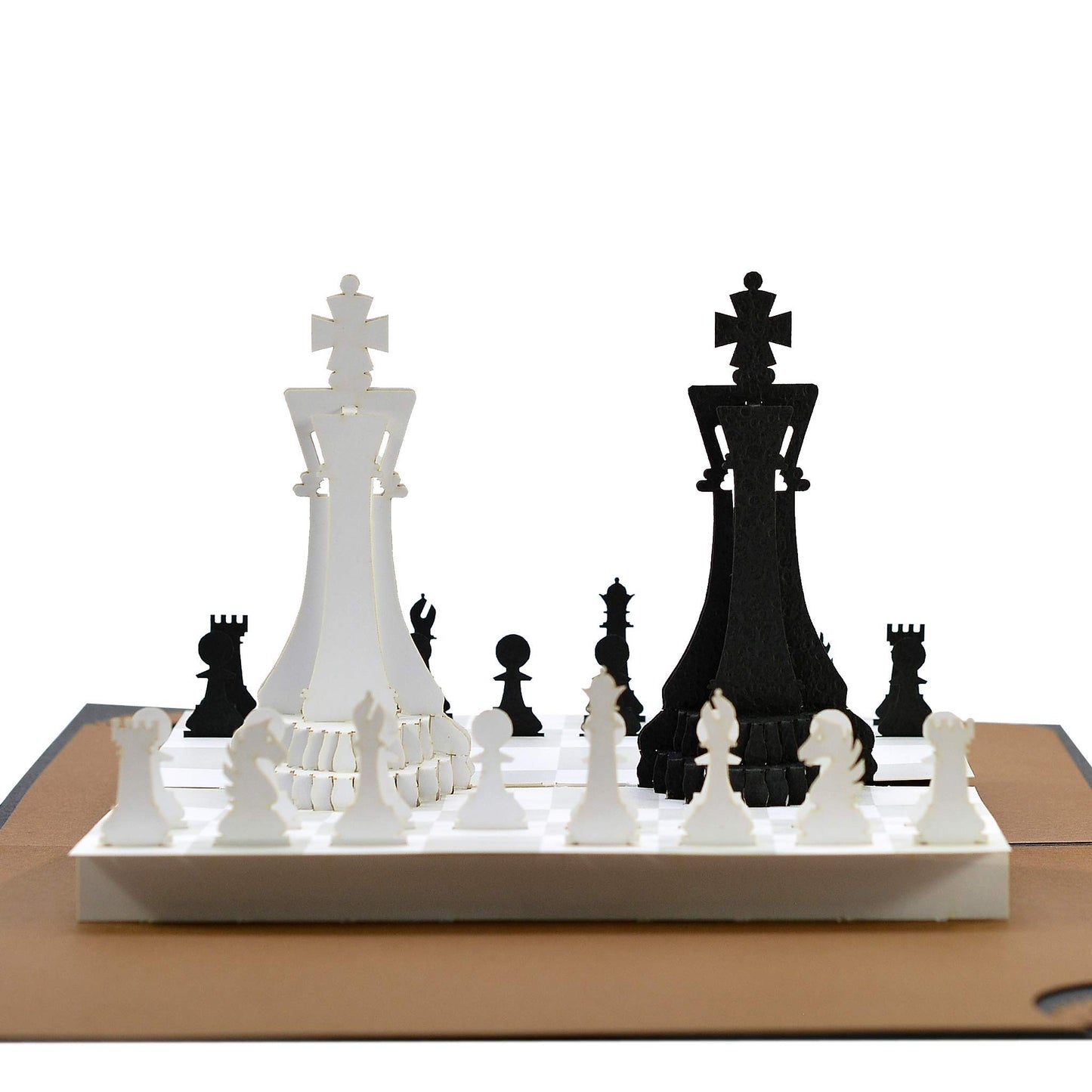 Rykamia Chess Pop Up Card, Blank Chess Card With Envelop, Chess Birthday Card, Card for Dad, Son, Happy Birthday Dad Card, Happy Anniversary Card For Husband, Retirement, Card for Mom, Chess Gifts