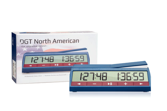 DGT North American Chess Clock and Game Timer New 2024 Edition - Upgraded Version