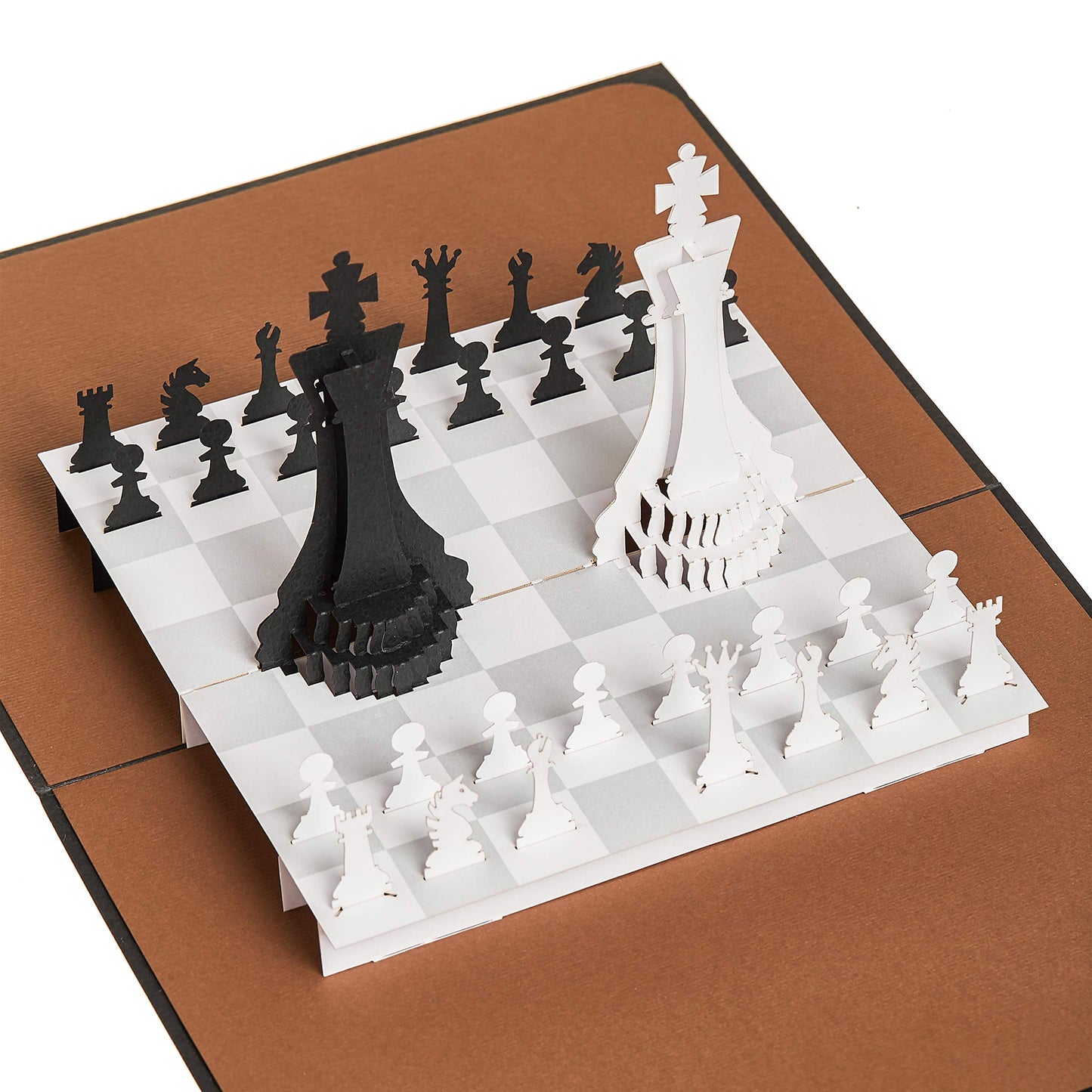 Rykamia Chess Pop Up Card, Blank Chess Card With Envelop, Chess Birthday Card, Card for Dad, Son, Happy Birthday Dad Card, Happy Anniversary Card For Husband, Retirement, Card for Mom, Chess Gifts