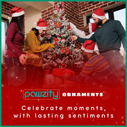 Pawzity Chess Ornaments for Christmas Tree - Chess Gifts for Men - Wood Ornament